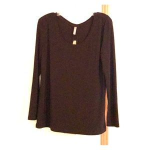 Last Tango Blouse with Zipper Back